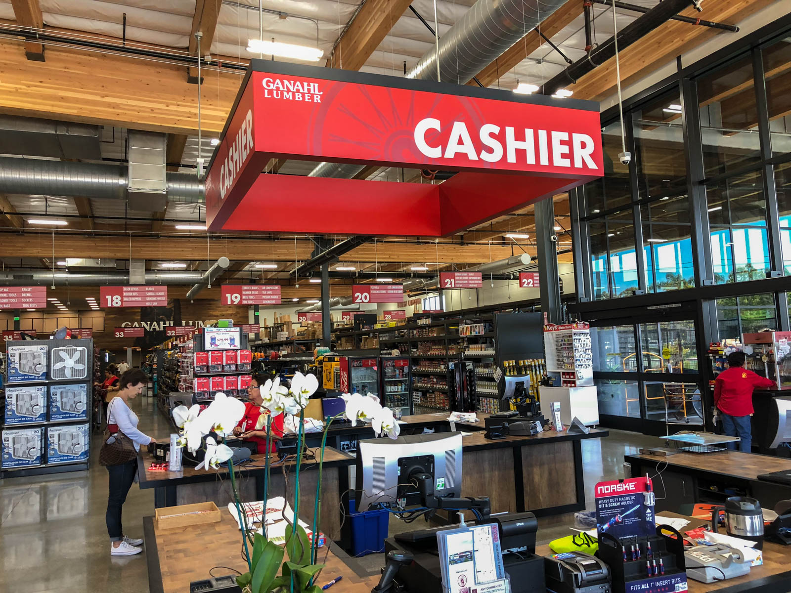 Ganahl Lumber Photo - Cashier Station