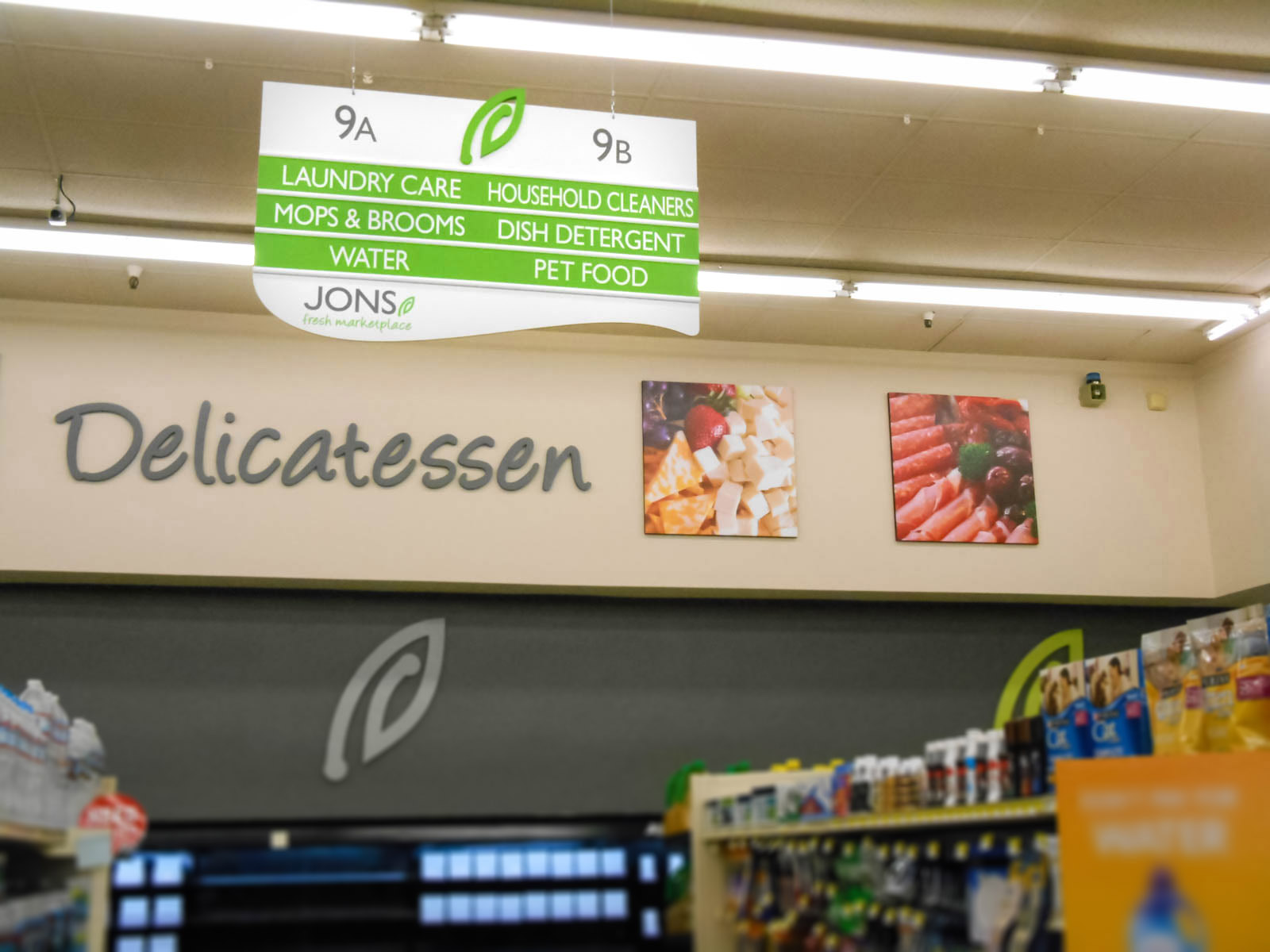 Jons Fresh Marketplace Photo - Aisle Markers